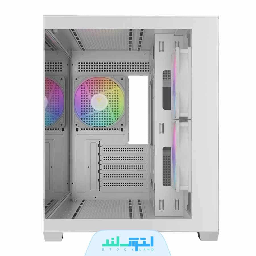 کیس ورک استیشن Gamdias مدل Aura White GC10M