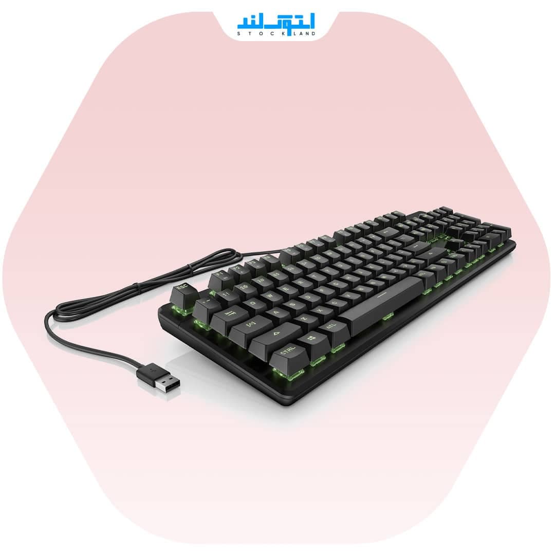 کیبورد آکبند با سیم گیمینگ HP مدل Pavilion 500 GAMING