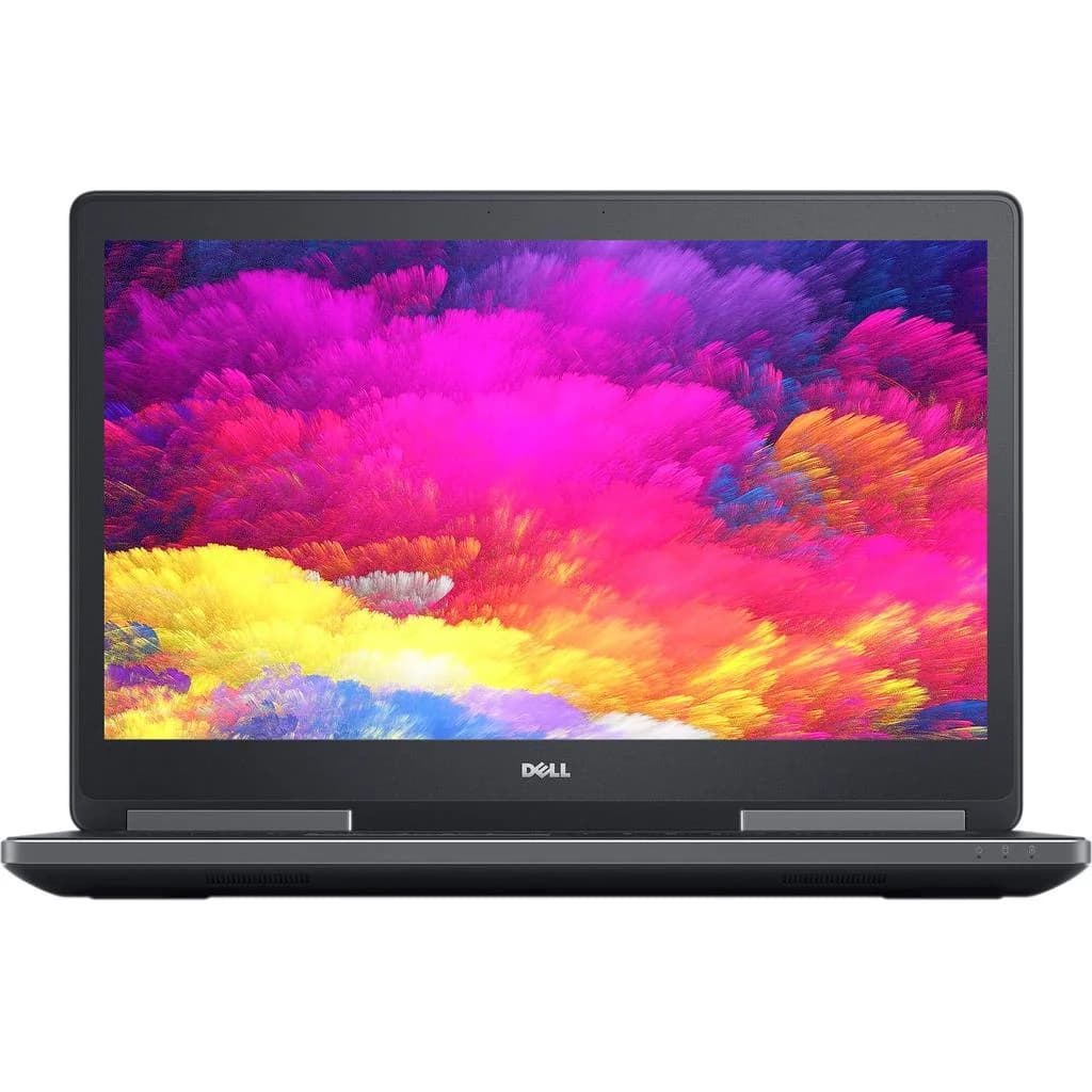 نمای جلو لپتاپ Dell Precision 7720؛ تصویر نمونه مدل، نه عکس دستگاه تحویلی