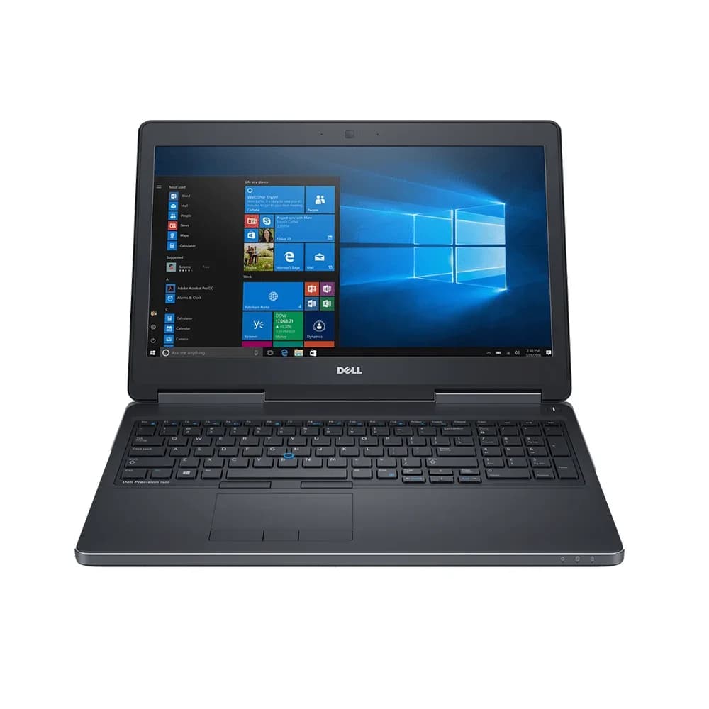 نمای روبهروی لپتاپ Dell Precision 7520