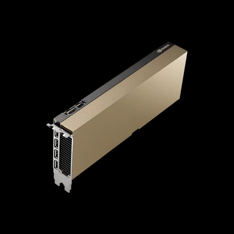کارت گرافیک NVIDIA L40S Ada Generation 48GB روی زمینه سفید یا شفاف