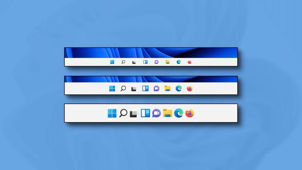 شخصیسازی Taskbar ویندوز و تغییر اندازه Taskbar با استوک لند