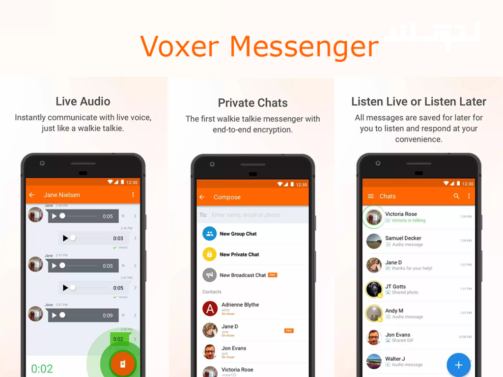 Voxer Walkie Talkie Messenger