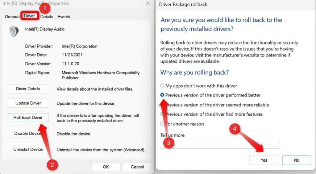  صفحه آبی مرگ ویندوز (BSOD) عیب یابی با Roll Back Driver | استوک لند