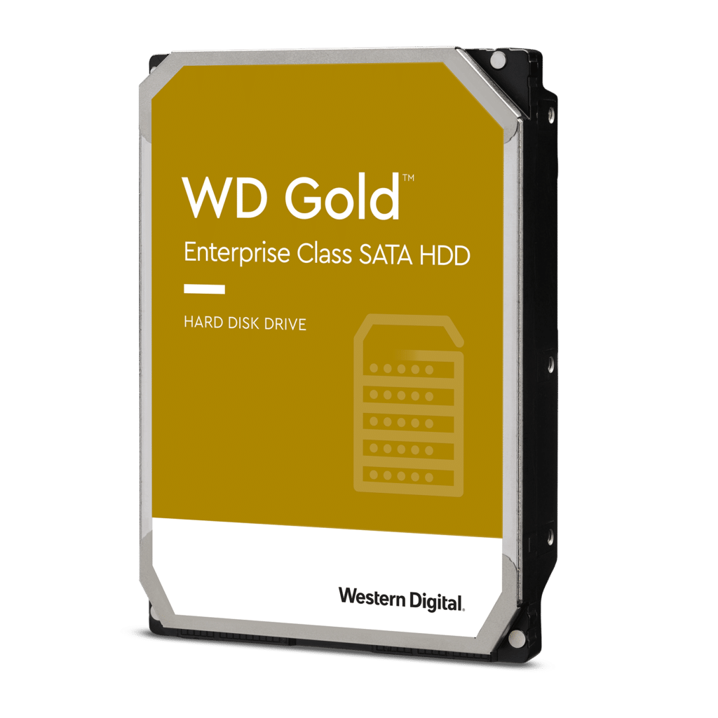 هارد دیسک وسترن دیجیتال | هارد دیسک طلایی WD Gold استوک لند