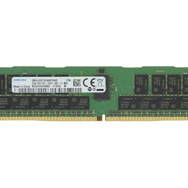 new samsung 32gb 2rx4 ddr4 pc4 2666v ecc reg server memory m393a4k40bb2 ctd6q 1 79067 p