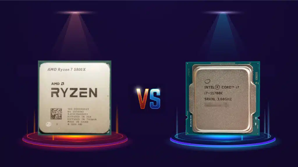 مقایسه پردازندههای Core i7 و Ryzen 7 استوک لند