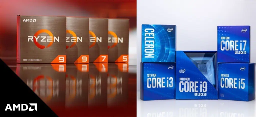 مقایسه تخصصی پردازندههای core i7 و Ryzen 7 | استوک لند