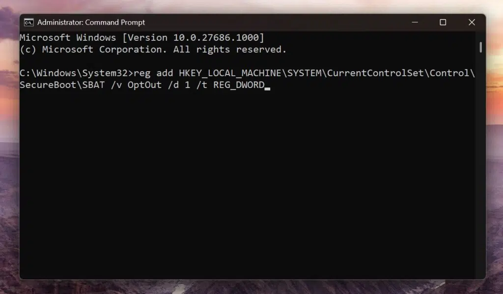 غیر فعال کردن آپدیتهای ویندوز 11 با Command Prompt استوک لند