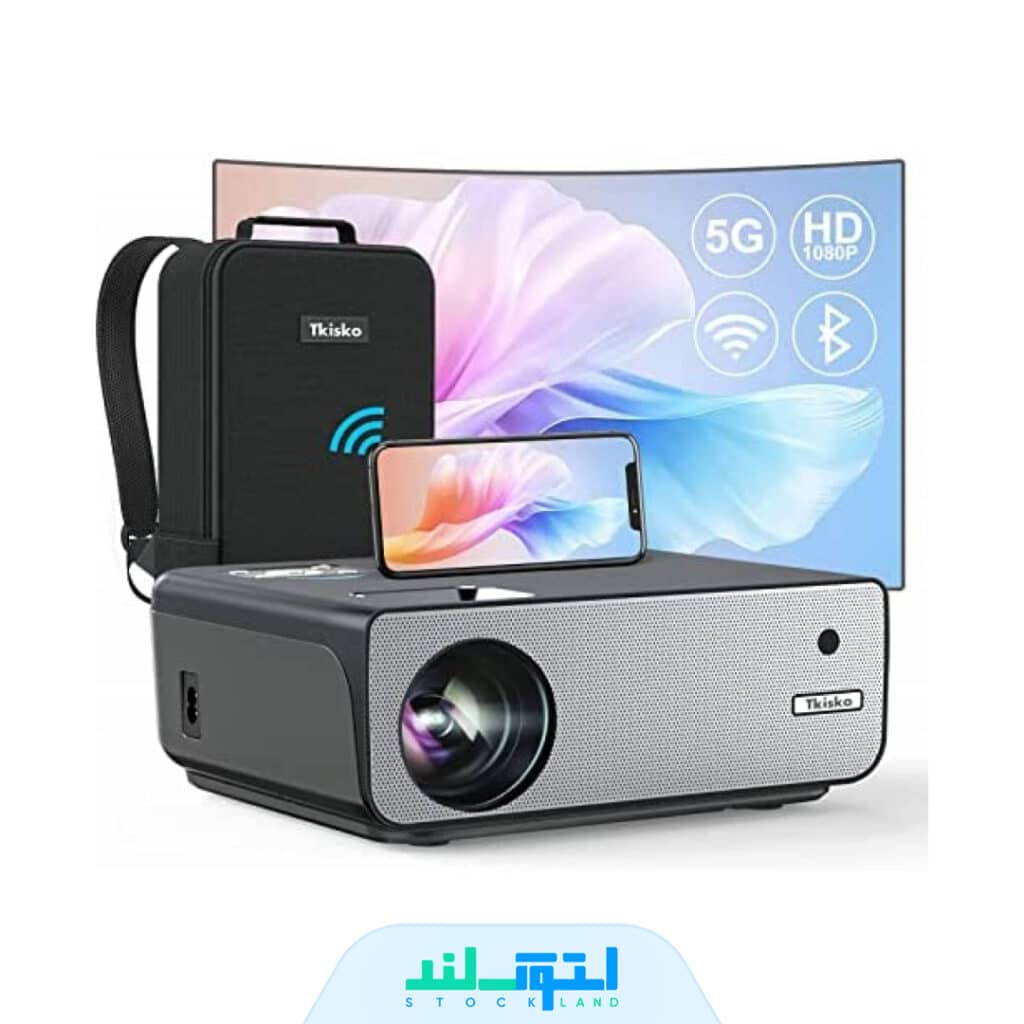 Tkisko TO1 Native 1080p Wi Fi Bluetooth Projector