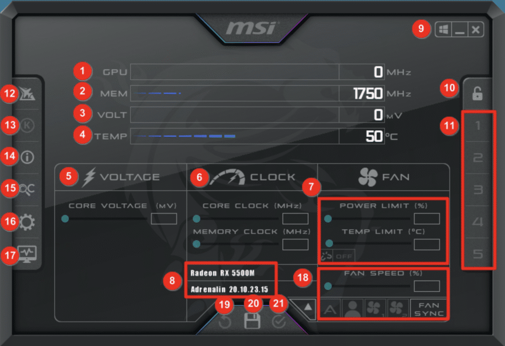 اورکلاک کارت گرافیک برای افزایش FPS بازی - استوک لند