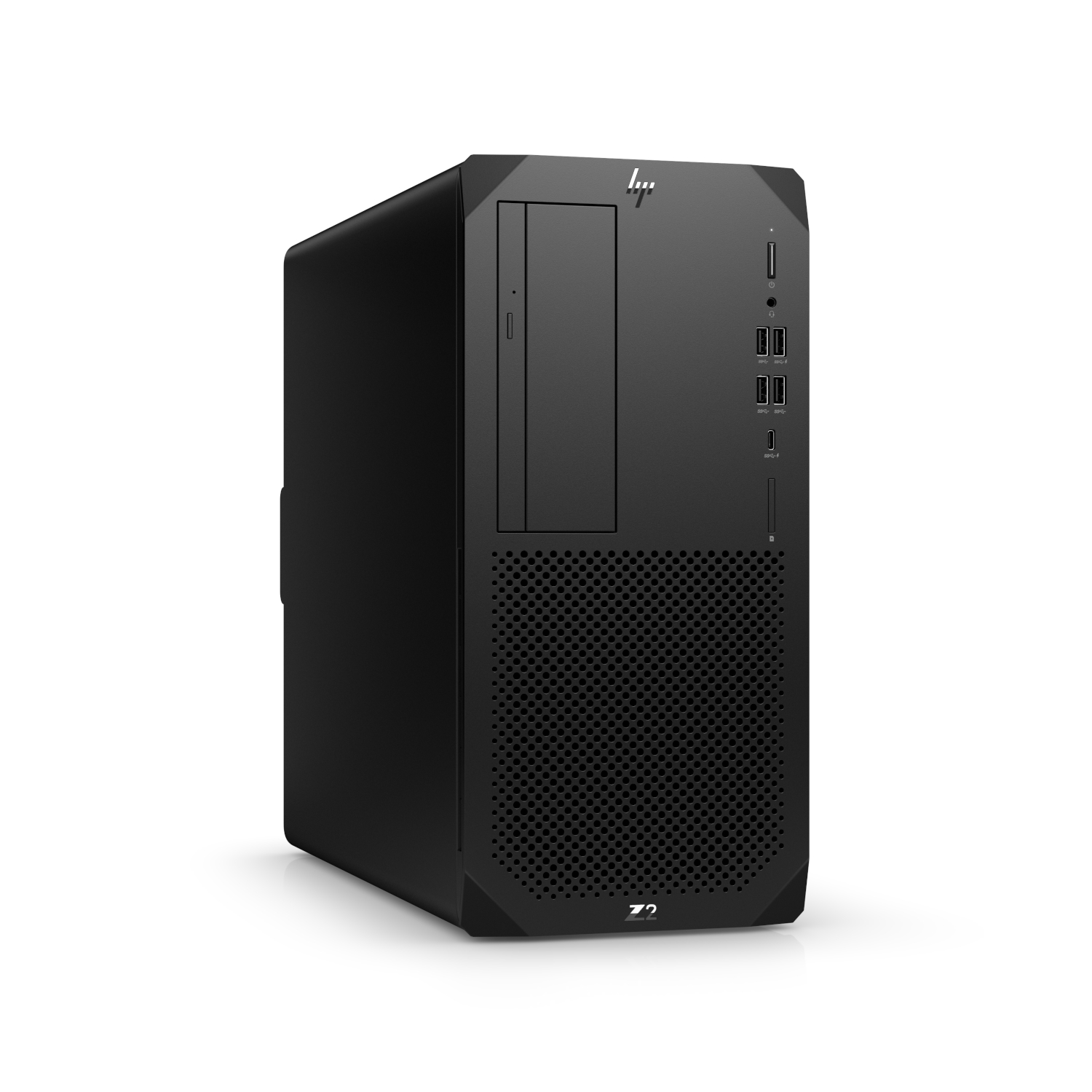 Kombucha_Z_JetBlack_Coreset_Vertical_FrontRight_b89a کیس HP مدل Z2 G9 Tower - Image 1